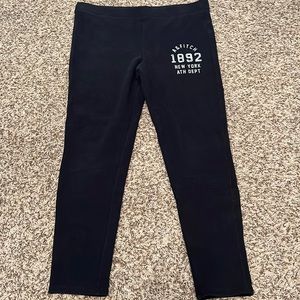 Abercrombie & Fitch Black Joggers
